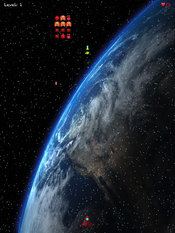 Space Invader Fighter iPad  Screenshots