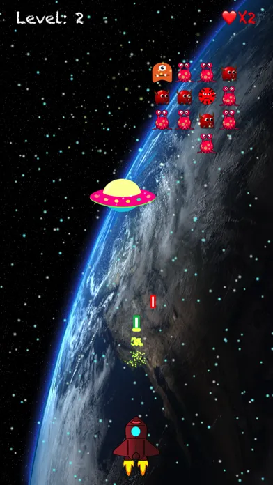 Space Invader Fighter Screenshots