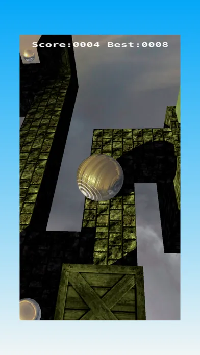 Ảnh chụp màn hình của Roll3D: Balance Ball in Sky