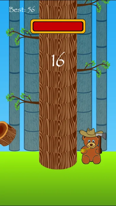 Zrzuty ekranu LumberBear: Chop Lumber Fast
