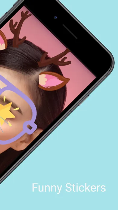 Zrzuty ekranu Face Booth AR: Selfie Sticker