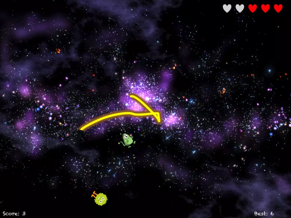 Скриншоты Galaxy Alien Slicer iPad 