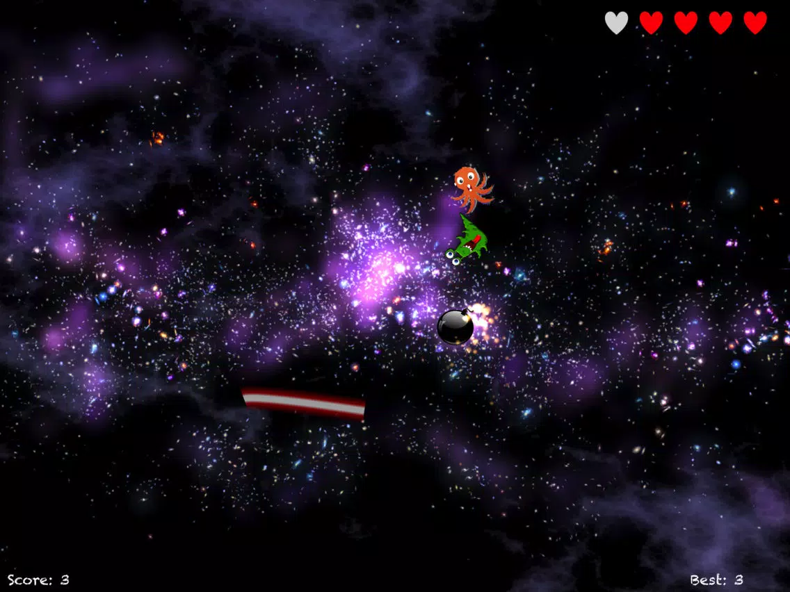 Скриншоты Galaxy Alien Slicer iPad 