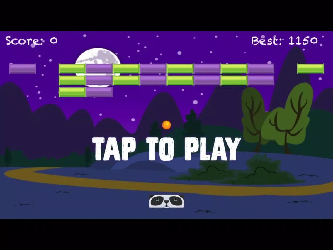 Hungry Panda Pong: Bamboo Breaker Fun Game iPad  Screenshots