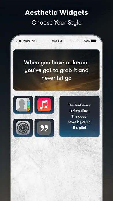 Capturas de tela do Uplift - Motivation Quotes App