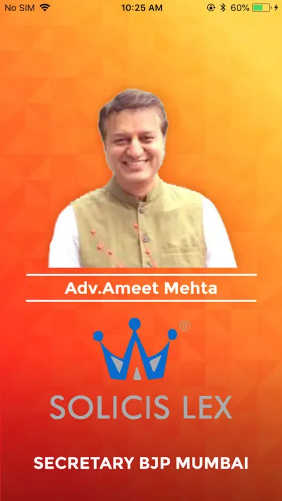 Tangkapan skrin Ameet Mehta ( Adv.)