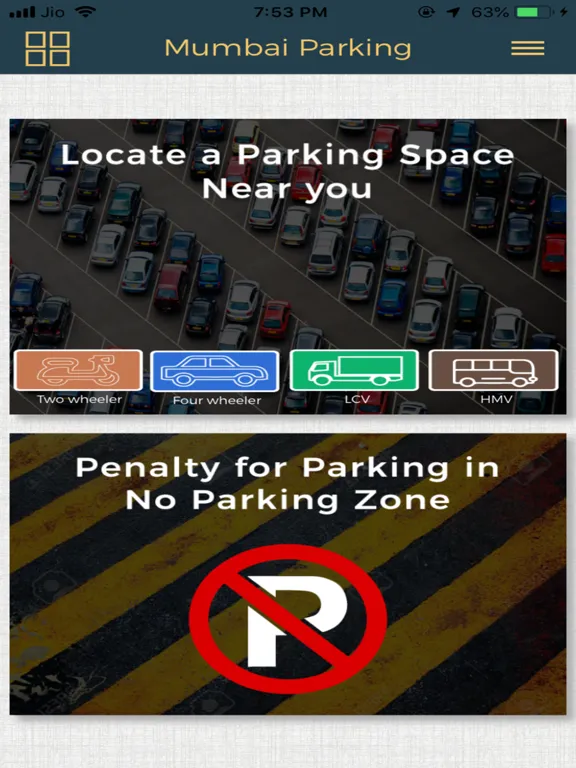 Screenshot di Mumbai Parking iPad 