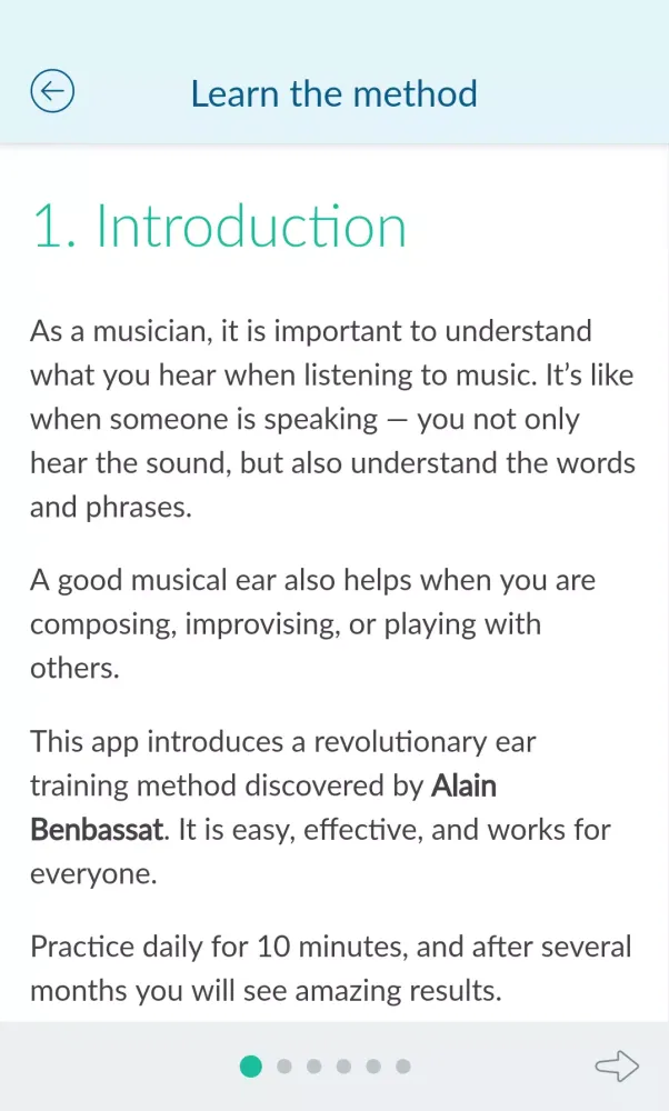 Functional Ear Trainer Screenshots