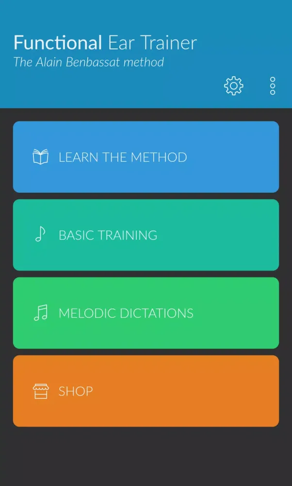 Functional Ear Trainer Screenshots