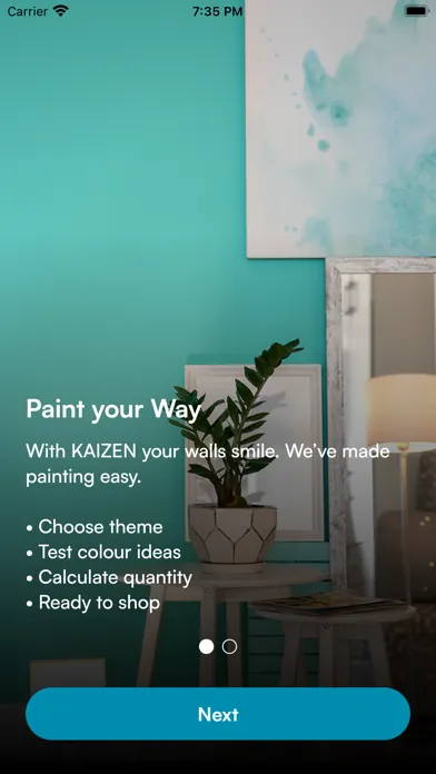 Screenshot di Kaizen Paint Visualiser