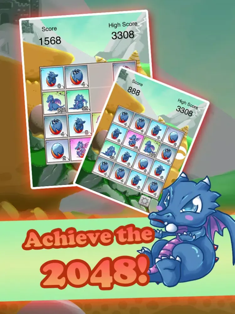 صور 2048: How to Raise a Dragon FREE iPad 