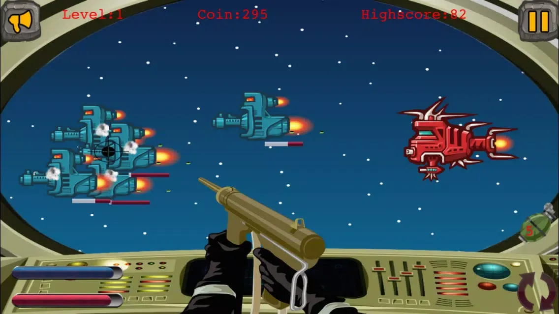 A Star Fighter Attack FREE - Cosmic War Defense স্ক্রিনশট