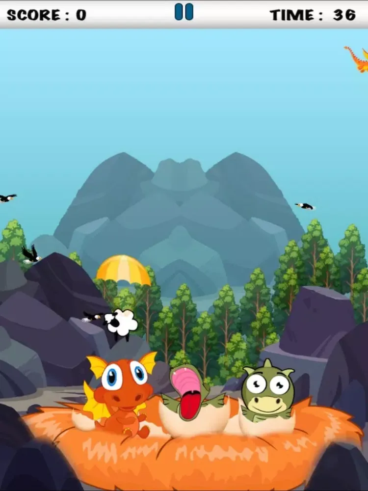 Captures d'écran de A Dragon Drop Story FREE - Ancient Monster Jumping Dash iPad 