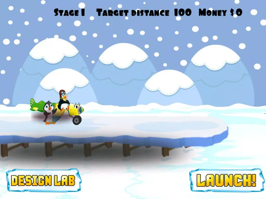 Captures d'écran de Flying Penguin Saga FREE - Crazy Wings Launch Mania iPad 