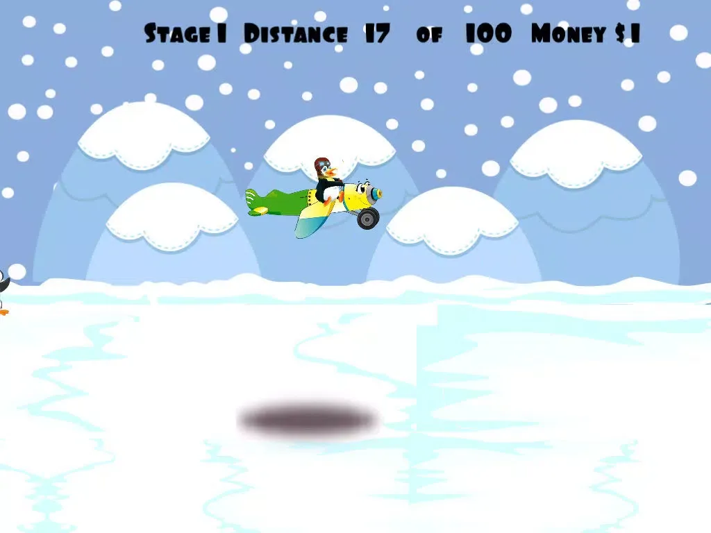 Captures d'écran de Flying Penguin Saga FREE - Crazy Wings Launch Mania iPad 