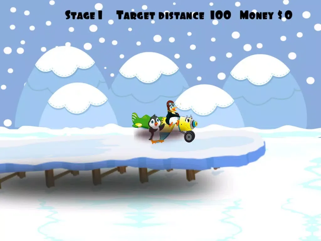 Captures d'écran de Flying Penguin Saga FREE - Crazy Wings Launch Mania iPad 