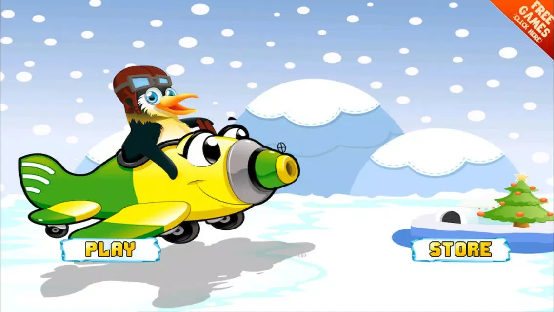 Captures d'écran de Flying Penguin Saga FREE - Crazy Wings Launch Mania