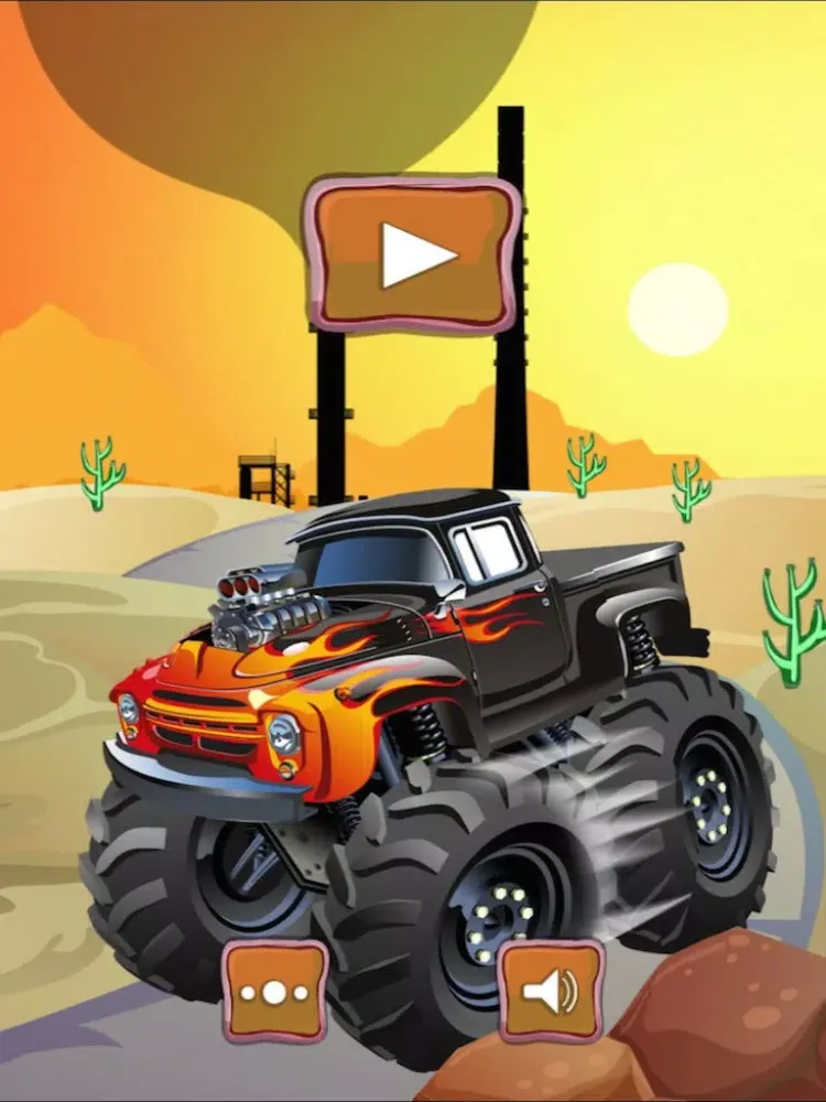 Ảnh chụp màn hình của A Monster Truck Smash FREE - Offroad Nitro Madness Game iPad 