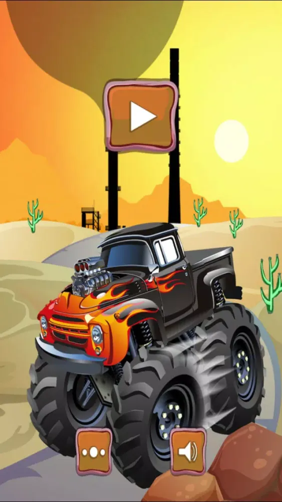 Ảnh chụp màn hình của A Monster Truck Smash FREE - Offroad Nitro Madness Game