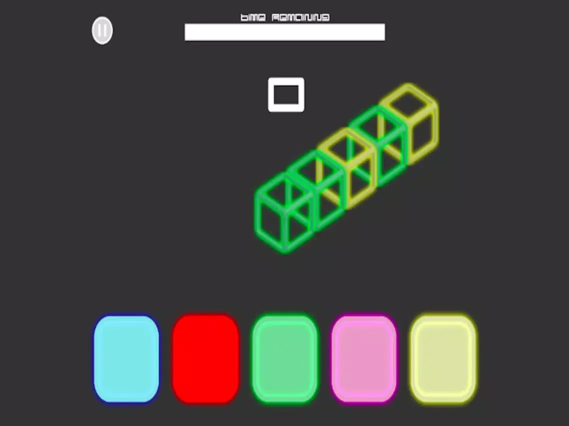 Neon Cubes: Color Rush iPad  Screenshots