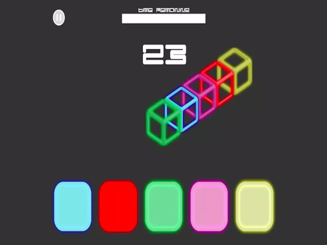 Neon Cubes: Color Rush iPad  Screenshots