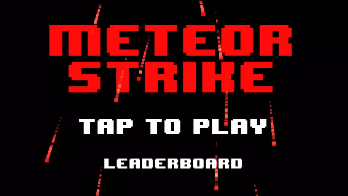 Ảnh chụp màn hình của Meteor Strike!
