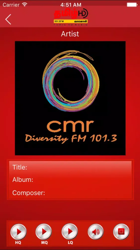 CMR diversity FM 101.3 スクリーンショット