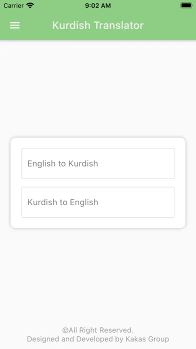 Kurdish Translator By Kakas Screenshots