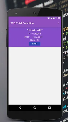 WiFi Thief Detection Screenshots