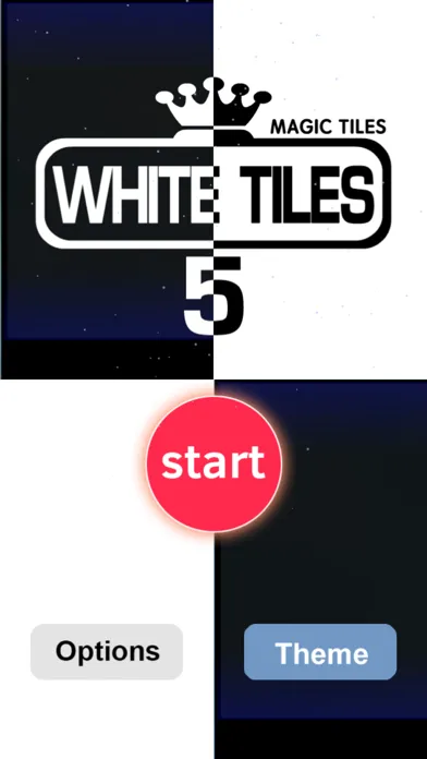 Piano White Tiles 5: Black & White Tiles Games應用截圖