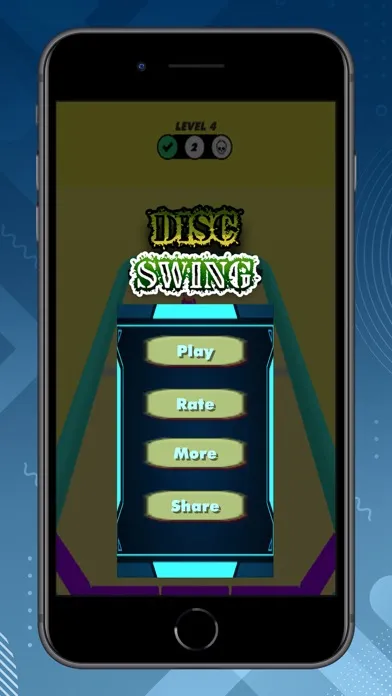 Ảnh chụp màn hình của Disc Swing: Shooting Battle