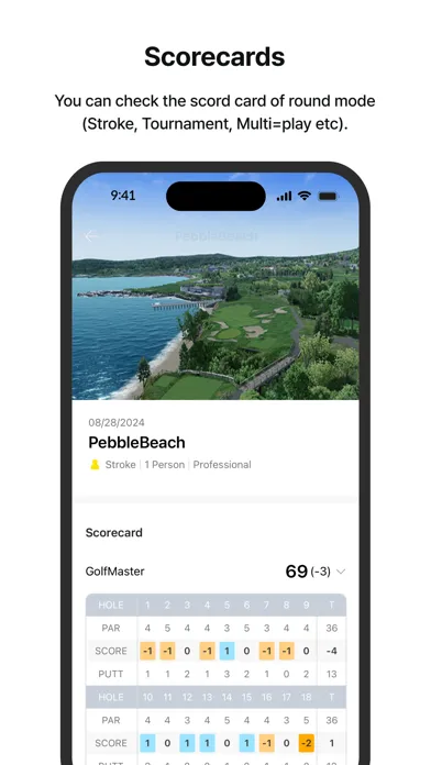 Ảnh chụp màn hình của GOLF VX
