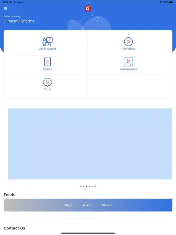 Guidance IAS iPad  Screenshots