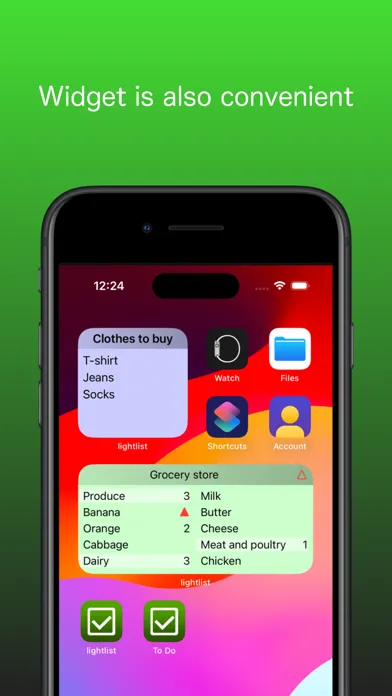 lightlist on the go स्क्रीनशॉट