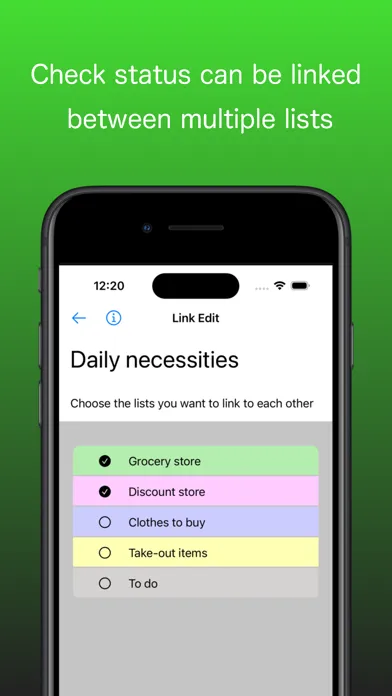 lightlist on the go स्क्रीनशॉट