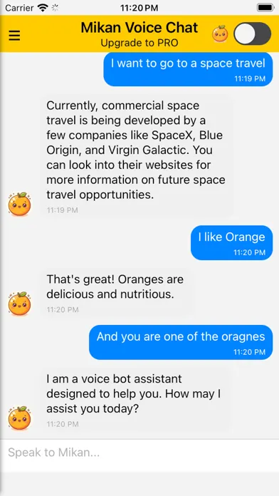 Mikan Voice Chat سکرین شاٹس