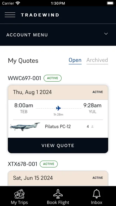 Screenshot di My Tradewind