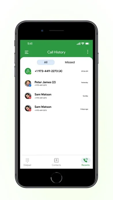 ภาพหน้าจอของ hala dialer