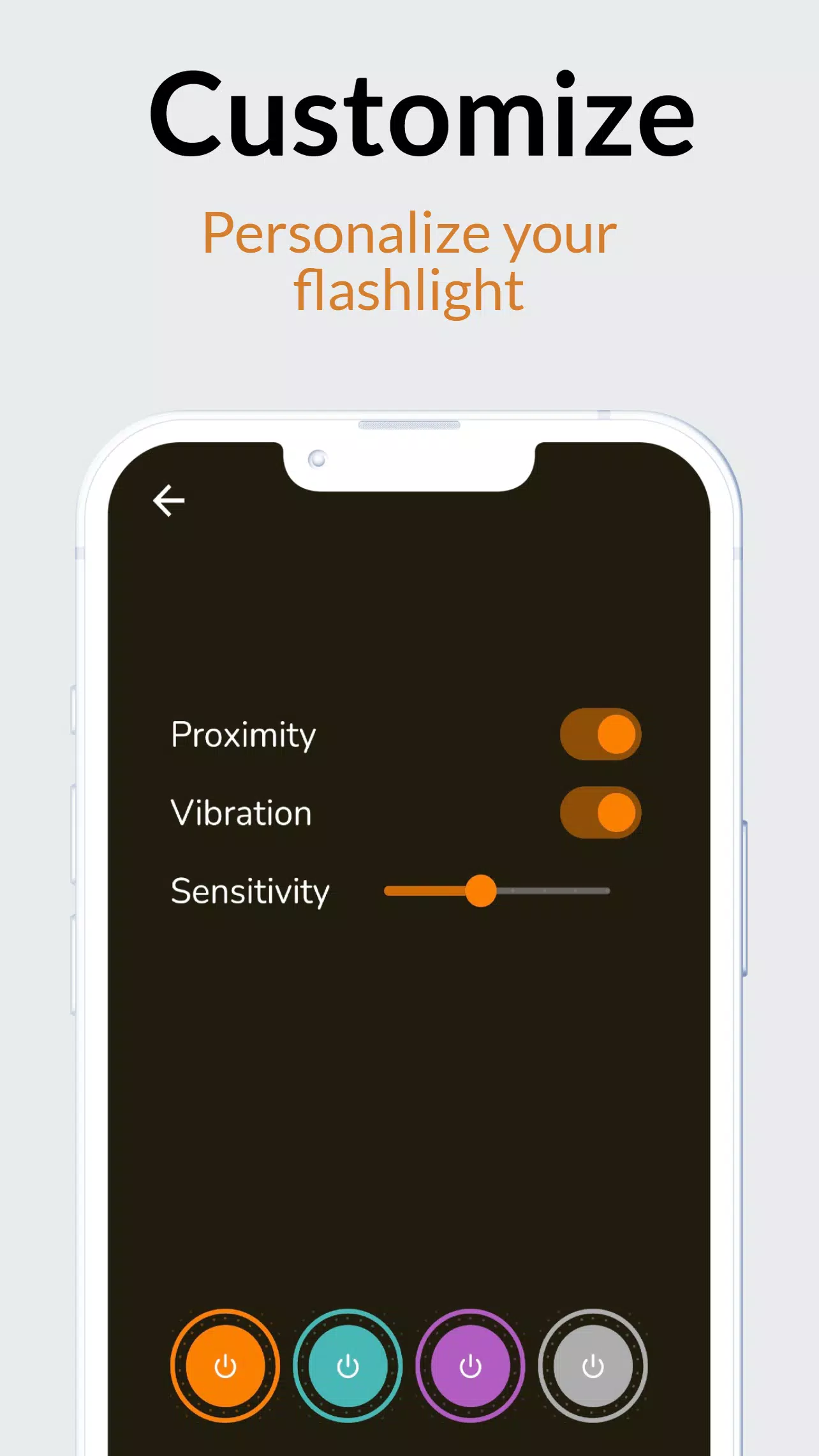 Shake Flashlight - Quick Torch的應用截圖4