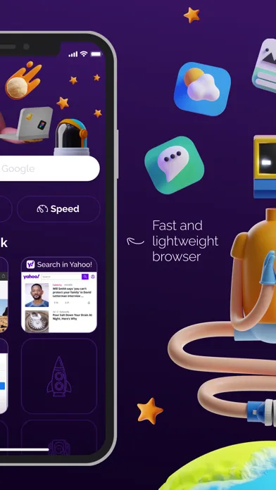 Light Surf Browser سکرین شاٹس