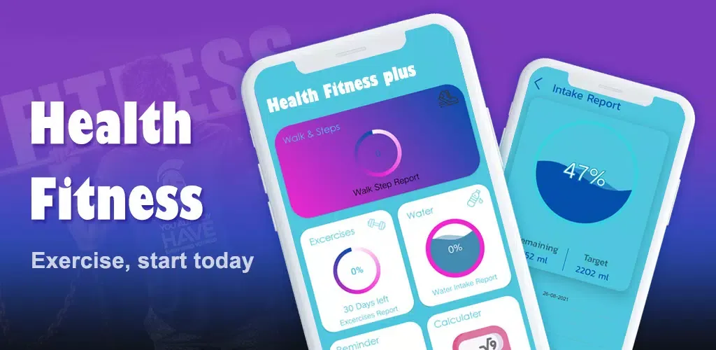 Tangkapan skrin Health Fitness Plus