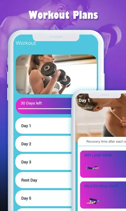 Tangkapan skrin Health Fitness Plus