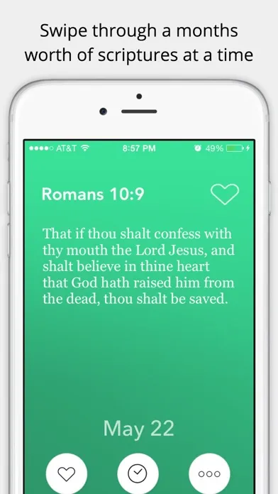Daily Bible Scriptures - Inspire your life with a verse a day from the word of God Screenshots