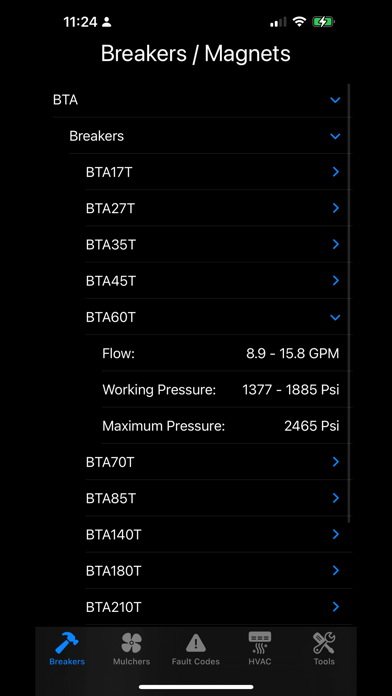 Screenshot di Equipment Service Tool