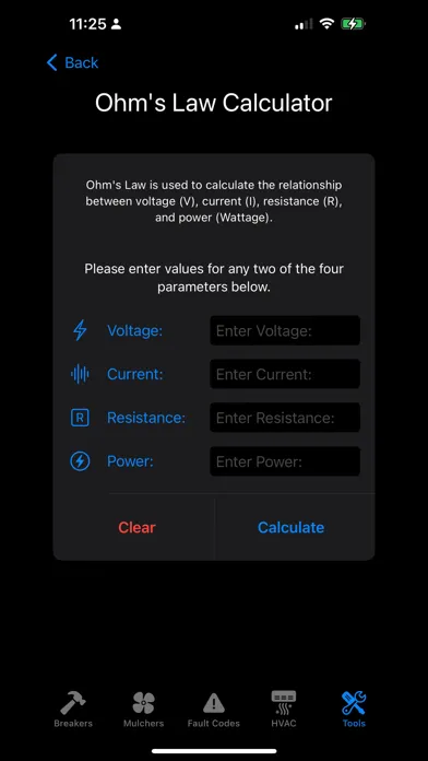 Equipment Service Tool スクリーンショット