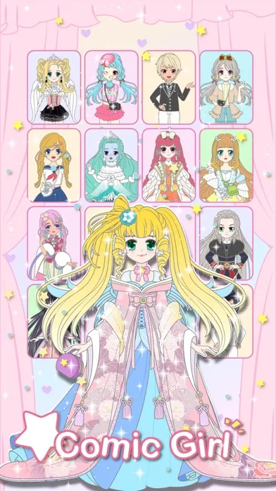 Zrzuty ekranu Anime Comic Girl