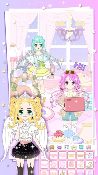 Zrzuty ekranu Anime Comic Girl