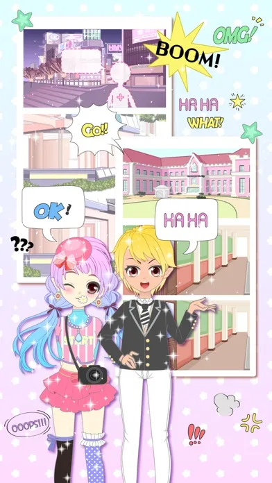 Zrzuty ekranu Anime Comic Girl