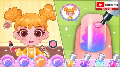 Captures d'écran de BoBo World: Princess Salon