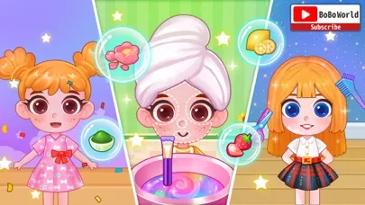 Captures d'écran de BoBo World: Princess Salon